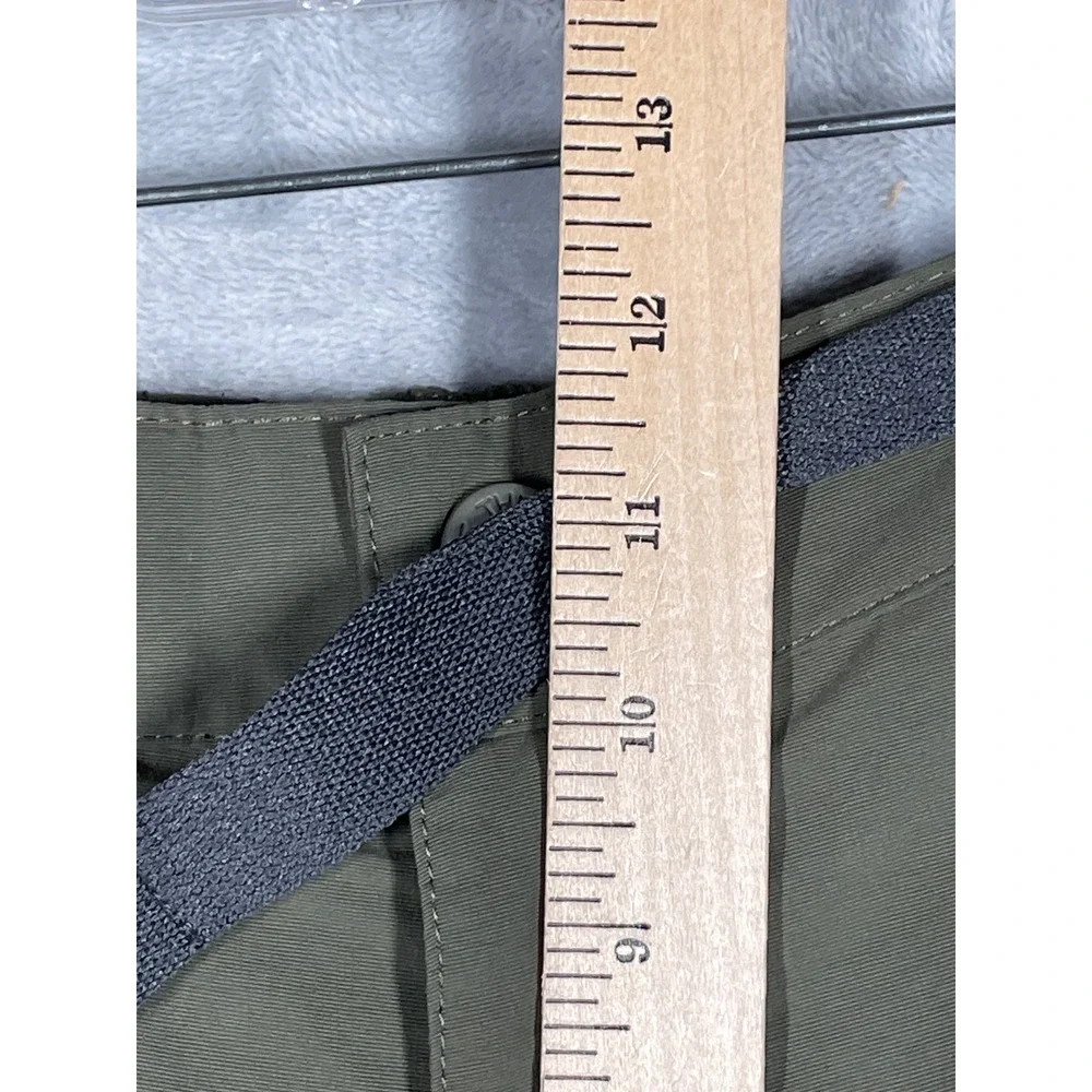 The North Face Mens L Olive Green Convertible Cargo Hiking Pants AJFB T325/T725